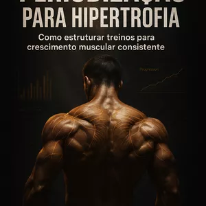 Imagem de capa para o Ebook MONTAGEM DE TREINO PARA HIPERTROFIA