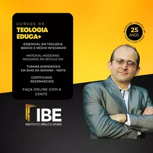 Imagem de capa para o Curso online IBE Teologia - Essencial: Básico e médio integrado 
