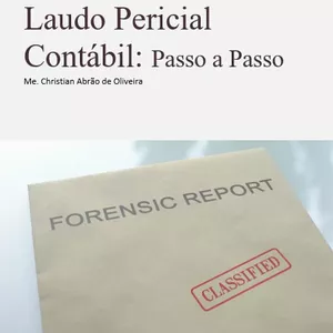 Imagem de capa para o Ebook Laudo Pericial Contábil - Passo a Passo