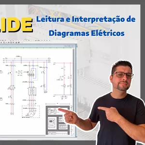 Imagem de capa para o Curso online LIDE - Leitura e Interpretação de Diagramas Elétricos com Foco em Comandos Elétricos