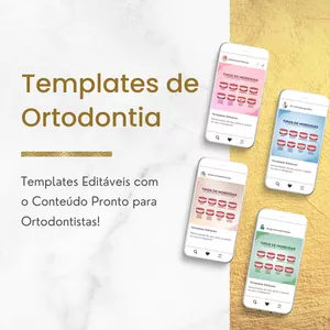 Imagem de capa para o Curso online Templates Editáveis para Ortodontistas