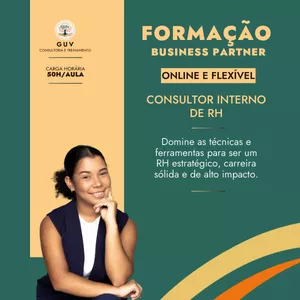 Imagem de capa para o Serviço online Formação em Consultor Interno de RH Business Partner