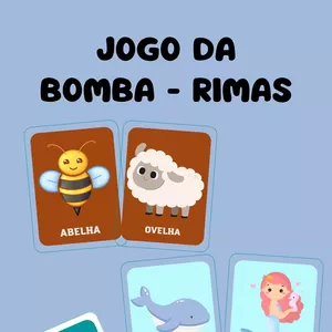 Imagem de capa para o Ebook Jogo da Bomba - Rimas