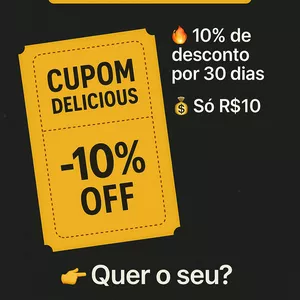 Imagem de capa para o Curso online CUPOM DELICIOUS10