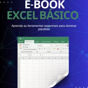 Imagem de capa para o Ebook E-BOOK EXCEL BÁSICO