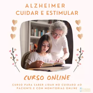 Imagem do curso Alzheimer "Cuidar e Estimular" Curso Prático para Lidar com Pacientes com Demência