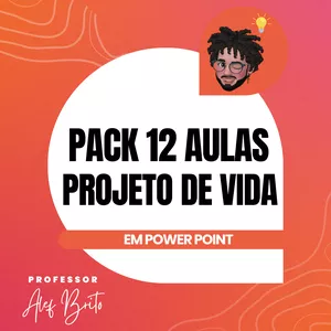 Imagem de capa para o Curso online Pacote Especial de 12 Aulas em PPTX sobre a Disciplina de Projeto de Vida - Para Professores