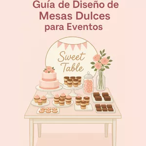 Imagen de portada para Curso online Guía de Diseño de Mesas Dulces para Eventos
