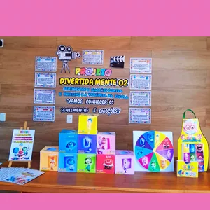 Projeto sentimentos e emoções contra o bullying e violência - Divertidamente 02