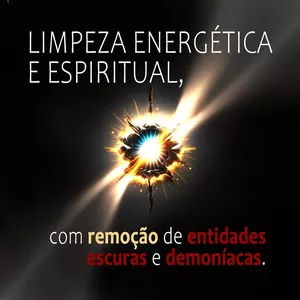Imagem de capa para o Curso online Limpeza energética e espiritual, com remoção de entidades escuras e demoníacas.