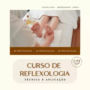 Imagem de capa para o Curso online Curso: Reflexologia Técnica e Aplicação 