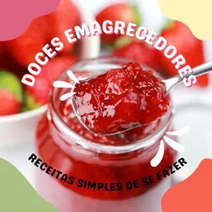 Imagem de capa para o Ebook Receitas Doces Fits (Coma sem culpa!)