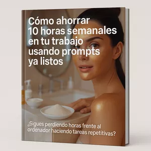 Imagen de portada para Ebook “Cómo ahorrar 10 horas semanales en tu trabajo usando prompts ya listos.”