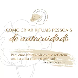 Imagem de capa para o Ebook COMO CRIAR RITUAIS PESSOAIS DE AUTOCUIDADO