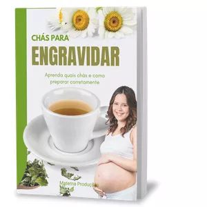 Imagem de capa para o Ebook Chás para engravidar