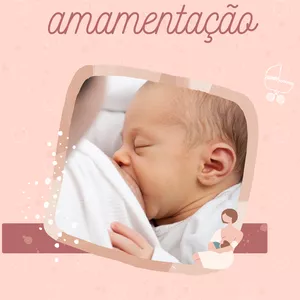 Imagem de capa para o Curso online "Mãe e Bebê: A Jornada da Amamentação"