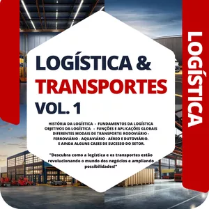 Imagem de capa para o Ebook Logística e Transportes Vol.1