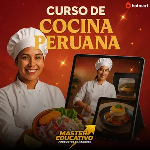 Imagen de portada para Ebook CURSO DE COCINA PERUANA