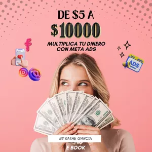 Imagen de portada para Curso online DE $5 a $10,000 CON META ADS🚀