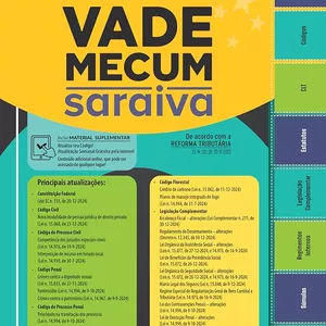 Imagem de capa para o Ebook EBOOK VADE MECUM SARAIVA 2025