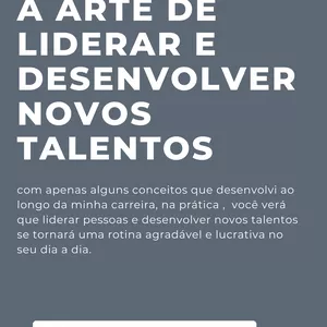 Imagem de capa para o Ebook Liderança com foco em resultados