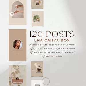 Imagem de capa para o Curso online BOX UNA Canva