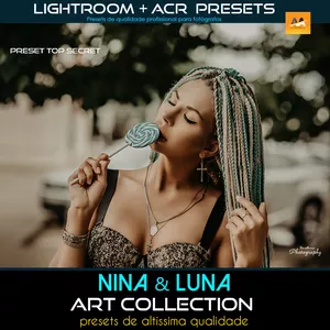 Imagem de capa para o Curso online Lightroo Presets Nina & Luna Art Collection