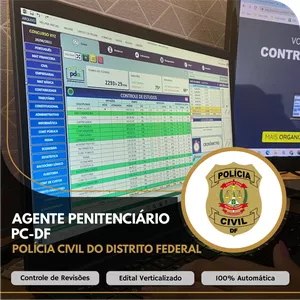 Imagem do curso Planilha do Aprovado - PC-DF - Agente Penitenciário