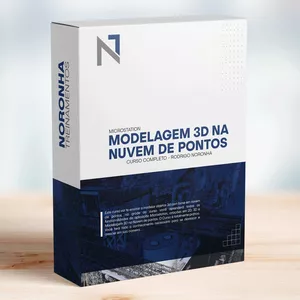 Imagem de capa para o Curso online Curso Completo Microstation - Modelagem 3D na Nuvem de Pontos com Rodrigo Noronha