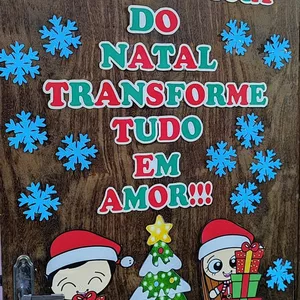Imagem de capa para o Ebook Painel De Porta Magia Do Natal 