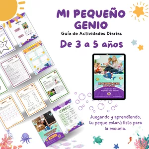 Imagen de portada para Curso online Mi Pequeño Genio de 3 a 5 años