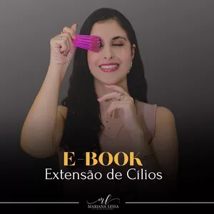 Imagem de capa para o Ebook E-BOOK: EXTENSÃO DE CÍLIOS