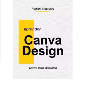 Imagem de capa para o Ebook Aprenda Canva Design