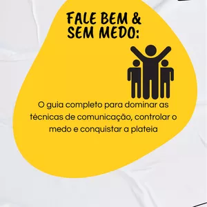 Imagem de capa para o Ebook Fale bem e sem medo 