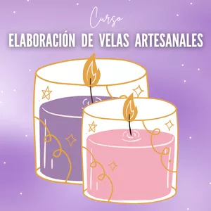 Imagen de portada para Ebook Curso: elaboración de velas artesanales
