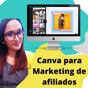 Imagen de portada para Curso online Canva para mercadeo de afiliados 