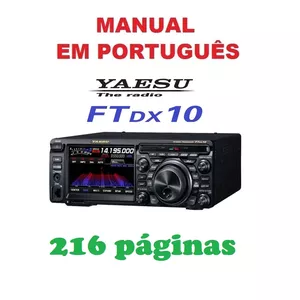 Imagem do curso Manual em Português do Rádio Yaesu FT-dx10