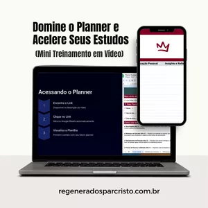 Imagem de capa para o Curso online Domine o Planner e Acelere Seus Estudos (Mini Treinamento em Vídeo)