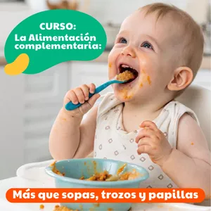 Imagen de portada para Curso online Alimentación Complementaria: Más que sopas, trozos y papillas