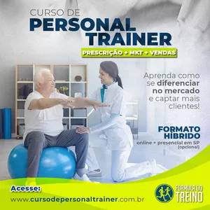 Imagem de capa para o Curso online Formação em Personal Trainer