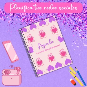 Imagen de portada para Ebook Tú Agenda Editable y Personalizada en Canva