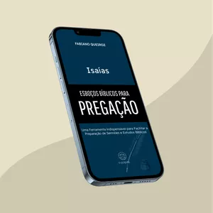 Imagem de capa para o Ebook Esboços Bíblicos Para Pregação - Isaías