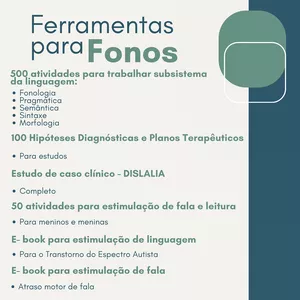 Imagem do curso FERRAMENTAS PARA FONOS