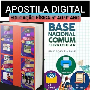 Imagem de APOSTILAS DE EDUCAÇÃO FÍSICA 6° AO 9° ANO criado por EDU GEO 360º GRAUS na hotmart