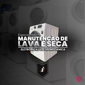 Imagem de capa para o Curso online  - Manutenção de Lava e Seca - Eletrônica e Eletromecânica - @