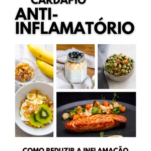 Imagem de capa para o Ebook eBook Cardápio Anti-inflamatório