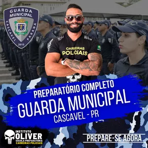 Imagem de 👮‍♂️ Preparatório Completo  GUARDA MUNICIPAL de CASCAVEL PR 👮‍♂️ GCM - Instituto Óliver criado por Instituto Óliver Escola Preparatória Carreiras Policiais na hotmart