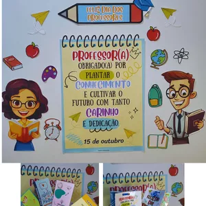 Imagem de capa para o Ebook KIT DIA DOS PROFESSORES 