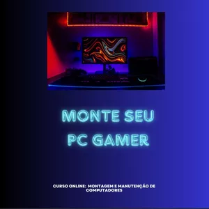 Imagem de capa para o Ebook Curso Online:  Montagem e Manutenção de Computadores