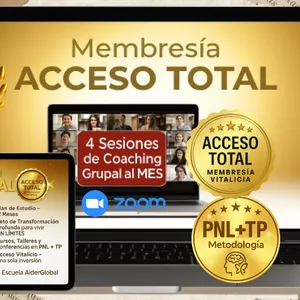 Imagen de portada para Curso online ACCESO TOTAL A LA ESCUELA CON PNL+TP AIDERGLOBAL (MEMBRESIA VITALICIA)